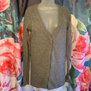 Lambs Wool & Cashmere Long Cardigan